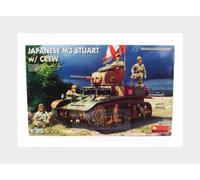 MiniArt Maquette char japonais M3 Stuart 1:35 avec équipage – Réf. 15548 Multicolore