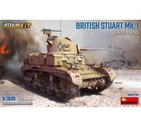1:35 MINIART Tank M3 British Stuart Mkimilitary 1945 Kit MA35441