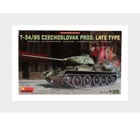 MiniArt Maquette Char T-34-85 Tchécoslovaque Type tardif Échelle 1:35 Réf. 37078
