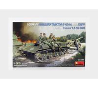 MiniArt Maquette 35395 1:35 Tracteur allemand T-60(r) avec PaK40/Man. Kit plastique non peint