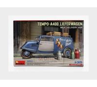 1:35 MINIART Tempo A400 Lieferwagen 3-Wheels Milk Delivery Van 1962 Kit MA38057