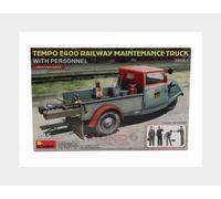 1:35 MINIART Tempo E400 Railway Truck 3-Wheels 1962 Kit MA38063
