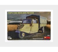 MiniArt Maquette Tempo E400 Hochlader Pritsche – Camionnette allemande à 3 roues – Blanc