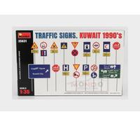 1:35 MINIART Traffic Signs. Kuwait 1990S Kit MA35631