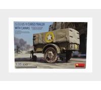 MiniArt - Maquette Remorque G-518 Us 1t Cargo Trailer with Canvas Ben Hur 35443| 1:35