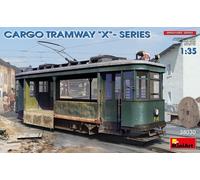 1:35 MINIART Tram Cargo Tramway X Series 1950 Kit MA38030