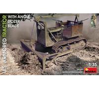 MiniArt Maquette Tracteur blindé U.S. 35291 1:35 Lame dozer angulaire Kit plastique