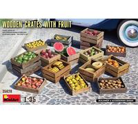 1:35 MINIART Wooden Crates With Fruit Kit MA35628
