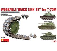 1:35 Miniart Workable Track Link Set For T-70M Light Tank Kit MIN35146 Modellino