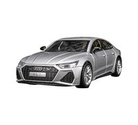 1:35 Miniature for Audi RS7 Alliage Sport Voiture Modèle Moulé sous Pression Véhicules Collection Enfants Cadeaux Jouets(Argent)
