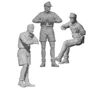 【1/35】 Modèle réduit de soldat allemand de la Seconde Guerre mondiale, en résine, pièces en résine non assemblées et non peintes // tg9r-4