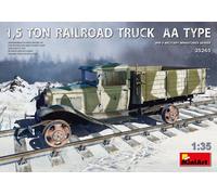 MiniArt – Bogie ferroviaire 1,5 tonne Type Aa – 1:35e