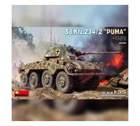 MiniArt - Maquette Blindé SD.kfz.234/2 Puma 35419| 1:35 Maquette Char Promo