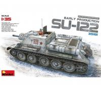 1:35 Miniart Su-122 Early Prod. Kit MIN35181 Modellino