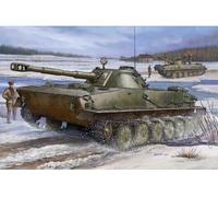 Russian PT-76 Lumière Amphibious Réservoir 1:3 5 Plastique Model Kit Trumpeter