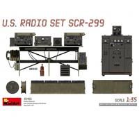 Miniart - U.S. Radio Set Scr-299maquette U.S. Radio Set Scr-299 Miniart35455 1:35 Maquette Char Promo Figurine Miniature