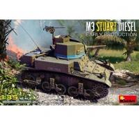 1:35 US M3 Stuart Diesel Early Prod.