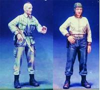 1/35-US Special Forces soldierSoldier Resin Model Kit Pièces miniatures en résine non peintes et non assemblées (2 personnes)// Rv5L-3