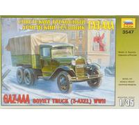 1:35 Zvezda Gaz-Aaa Soviet Truck (3-Axle) Kit Z3547 Modellino