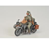 1:35 Zvezda German Wwii Sidecar R12 With Crew Kit Z3607 Modellino