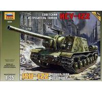 1:35 Zvezda Isu-122 (Rr) Kit Z3534 Modellino