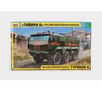 1:35 ZVEZDA Kamaz Typhoon K Military Tank Truck 2014 Kit ZS3701