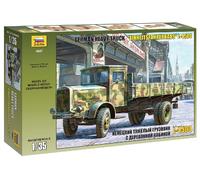 Maquette Camion German Heavy Truck L 4500 Einheitsfahrerhaus|zvezda|3647|1:35 Ma