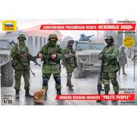 Zvezda 500783665 – Infanterie russe moderne 1:35 Vert