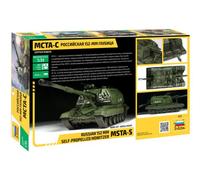 1:35 Zvezda Msta 2S19M2 Self Propelled Gun 152 Mm Kit Z3630 Modellino