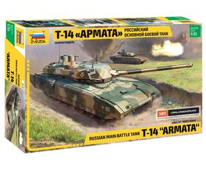 1:35 Zvezda Russian Modern Tank T-14 "Armata" Kit Z3670 Modellino