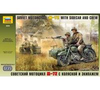 Maquette Moto Soviétique M-72-Zvezda