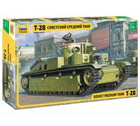 T-28 Char Lourd Kit Modèle Plastique 1:35 3694 ZVEZDA