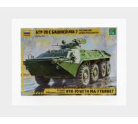 1:35 ZVEZDA Tank Btr-70 With Ma-7 Turrer Military 1945 Kit ZS3587