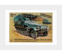 ZVEZDA Véhicule radio Sd.Kfz.251/3 Ausf.B - 1/35 - ZVEZDA 3604