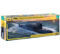 Zvezda Kit de modélisme plastique 1:350 Sous-marin Tula Delta IV nucléaire Réplique détaillée