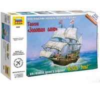 1:350 Zvezda Golden Hind Kit Z6509 Modellino