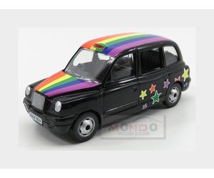 1:36 Corgi Austin London Taxi Lti Tx4 2007 Peace & Love Black GS85929 Modellino