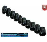 1.3cm Clé Métrique Douille Impact Set 9mm - 27mm 10pc 01537