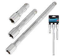 1.3cm Douille Barre Extension Set 75mm 150mm 250mm Longue Portée 3Pc 02070