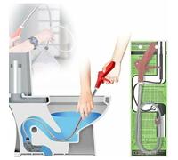 1.3m Furet Déboucheur Canalisation WC, Déboucheur à manivelle avec Griffe D'aigle