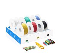 1,3mm² Fil électrique- 16 AWG fils électriques Kit de fil de silicone flexible 6 couleurs (3 mètre chacun) pour bricolage avion RC,appareils ménagers, compteurs, etc.