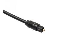 1-3pcs for Toslink Gold-Plated Digital Optical Audio Cable 1m 1.5m 2m 3 / 5m SPDIF MD DVD Gold-Plated Cable(Black 2pcs,5m)