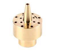 1/4 "/ 1/2" / 3/4 "Buzle de la fontaine en laiton, tête de saupoudrer de colonne de l'étang, Pondaine de la fontaine Bulle d'eau poreuse Sprinkler Sprayler pour la cour à domicile (1/4 ")