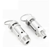 1/4 "1/2" acier inoxydable 304 sanitaire réglable libération d'air soupape de sécurité de surpression d'échappement compresseur d'air de brassage à domicile(1/2 inch,0.7mpa)