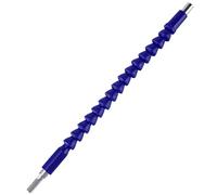 1/4'' 290mm Arbre Flexible Universel Hexagonal Vissage Extension Rallonge pour Perceuse Visseuse Tournevis Electronique(Bleu)