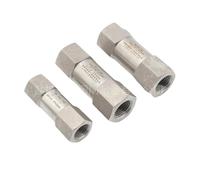 1/4" 3/8" 1/2" 3/4" BSPP NPT Female 304 Stainless Steel Spring Non-return One Way Check Valve 4500 PSI High Pressure(3/4",BSPP Female)