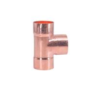 1/4" 3/8" 1/2" 5/8" 8 10 12 15 16 19 22 25-159mm ID Copper End Feed Solder Tee 3 Ways Plumbing Fitting Coupler Air Conditioner(ID 8mm Wall 0.8mm)