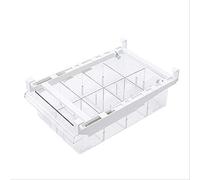 1/4/8 Compartiments Pour Animaux De Compagnie Réfrigérateur Tiroir Organisateur Bac Transparent Réfrigérateur Bac De Rangement Conteneurs Pour Garde-manger Congélateur Maison 8 grille
