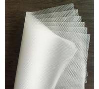 1/4/8 pièces Tapis de réfrigérateur lavables, tapis de réfrigérateur étanches et oléophobes, doublures de réfrigérateur pour les étagères, couvre-plateaux pour étagère en verre de congélateur, armoire