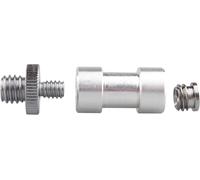 1/4"" and 3/8"" Threaded Screw Adapter for Camera, Tripod, Monopod, Ball Head, Shoulder Mount, Lighting Equipment and Camera / Gopro Cage (3 Pack)